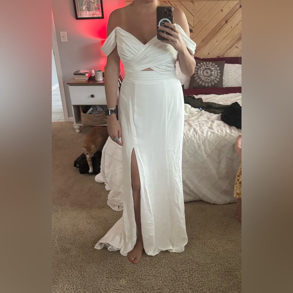Wedding Gown- Reimagine by David’s Bridal